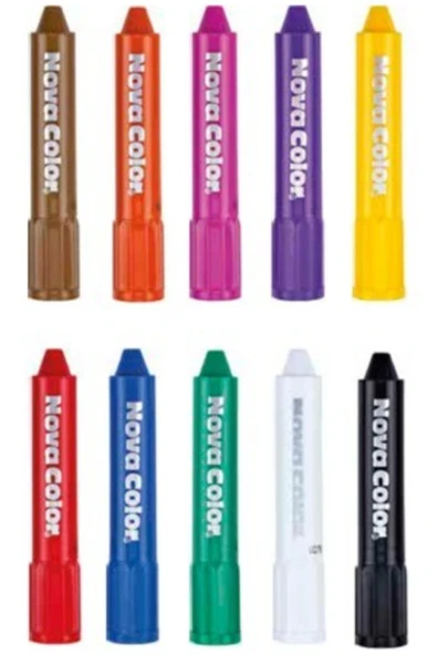 Nova Color Yüz Boyası Seti 6 Adet Farklı Renk ürün görseli 1