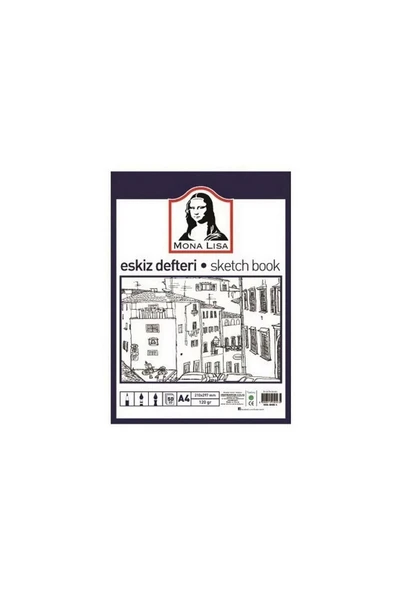 Südor Eskiz Defteri (Sketch Book) A4 120 G 50 Yp / BN05-4 ürün görseli 1