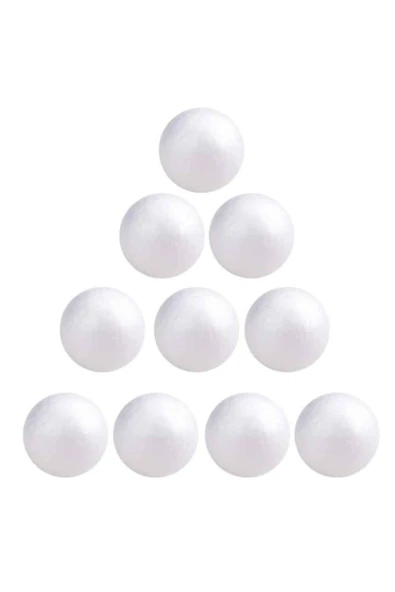Vagon 6902 Strafor Köpük Top 5 Cm - 10'lu Paket ürün görseli 1