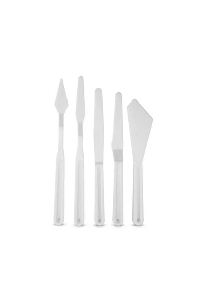Rich Plastik Spatula Set Beyaz / 01343 ürün görseli 1