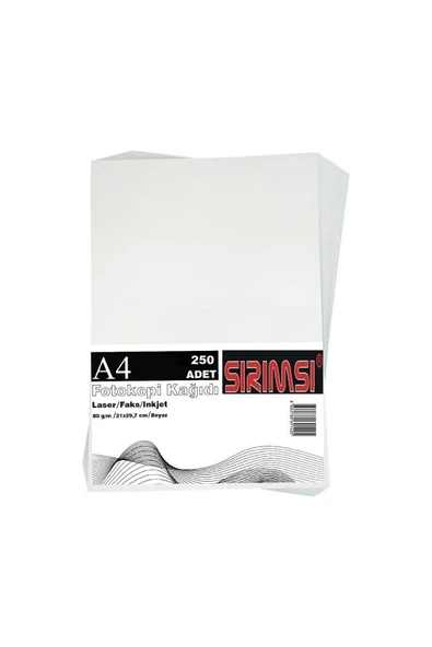 saraynot A4 Kağıt 250'li Paket 80gr No:425 ürün görseli 1
