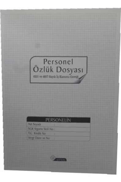 UYSAL Personel Özlük Dosyası ürün görseli 1