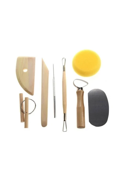 CRAFT HOBİ Seramik Başlangıç Seti 8 Parça ürün görseli 1