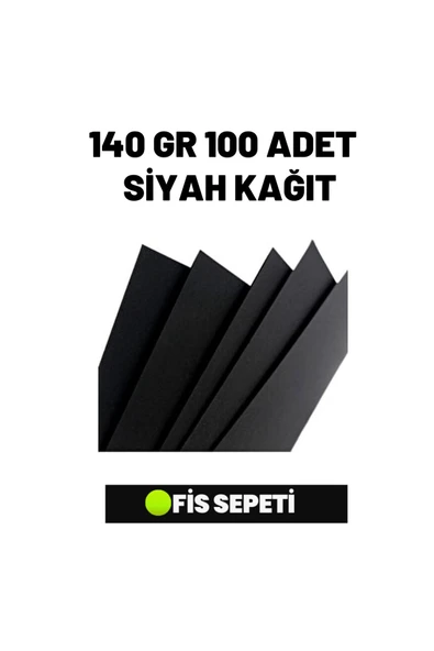 Ofissepeti A4 Siyah Fotokopi Kağıdı 140 Gr 100 Adet ürün görseli 1