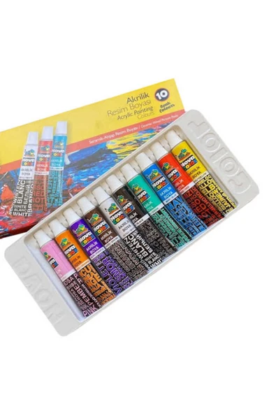 Nova Color Yağlı Boya 10lu Takım ürün görseli 1