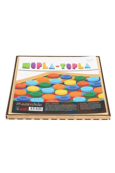 +1 Kitap Hopla Topla - Akıl Zeka Oyunu - Ahşap ürün görseli 1