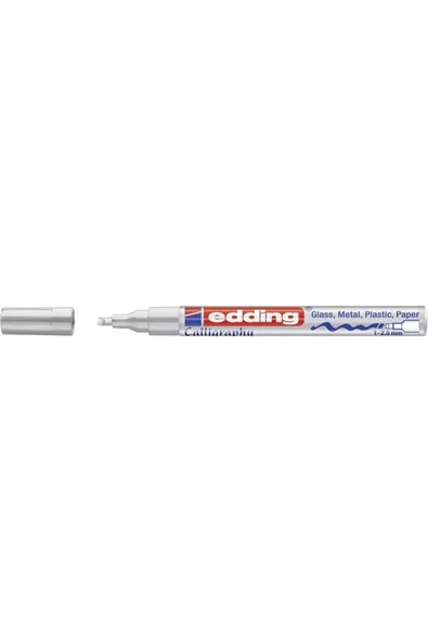 Edding 753 Kaligrafi Kalemi 1-2,5mm - Gümüş ürün görseli 1