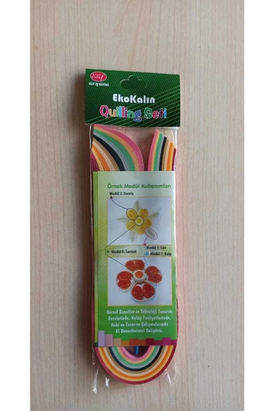 Elif İş Eğitimi Quilling Seti, Kağıt Katlama, Kıvırma Sanatı, Iş Eğitimi Seti Ince ürün görseli 1