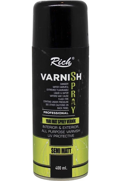 Rich Sprey Vernik 400 ml - Yarı Mat ürün görseli 1