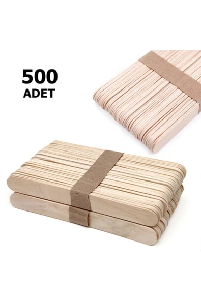 AYMAGNET 500 Adet Geniş Dil Doktor Dondurma Çubuğu Dilbas ürün görseli 1