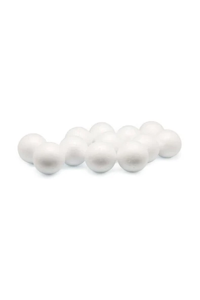Bubu Strafor Köpük Top 5cm 12 Adet ürün görseli 1