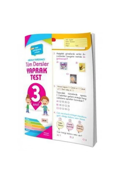 Element Yayınları 3. Sınıf Tüm Dersler Yaprak Test ürün görseli 1