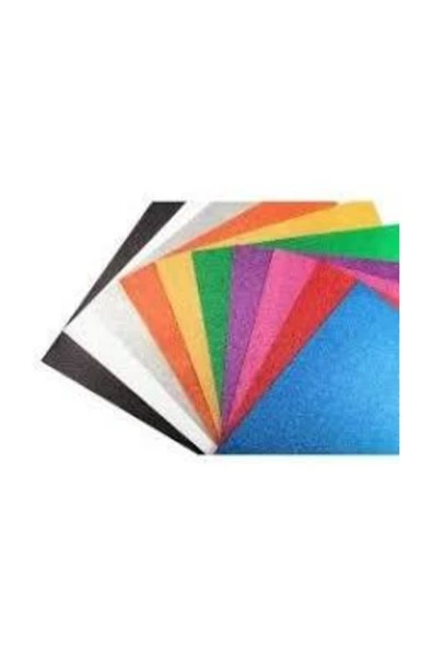 Südor 50x70 Simli Fon Kartonu 10 Karışık Renk ürün görseli 1