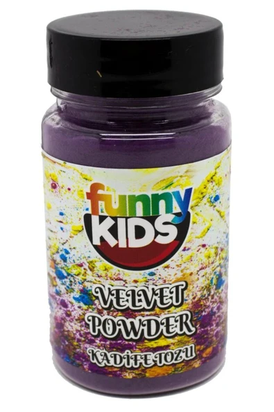 Rich Funny Kids Kadife Tozu 90cc - 4788 Mor ürün görseli 1