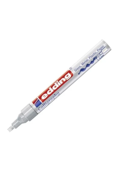 Edding 755 Kaligrafi Kalemi 1-4mm - Gümüş ürün görseli 1
