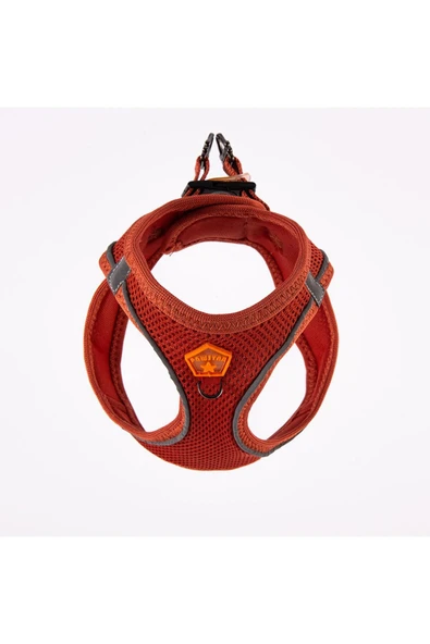 Pawstar Terracotta Air-mesh Göğüs Tasması Kedi Köpek Göğüs Tasması ürün görseli 1