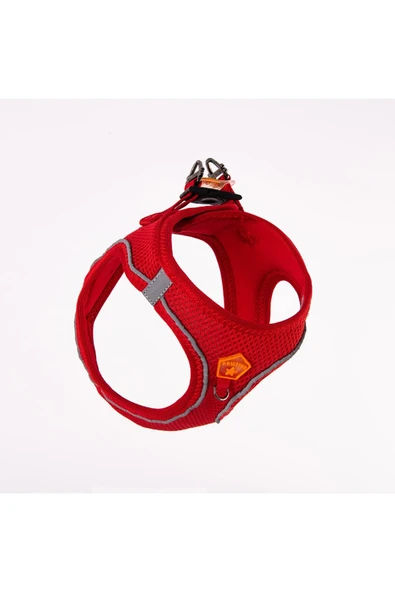 Pawstar Kırmızı Air-mesh Göğüs Tasması Kedi Köpek Göğüs Tasması ürün görseli 1