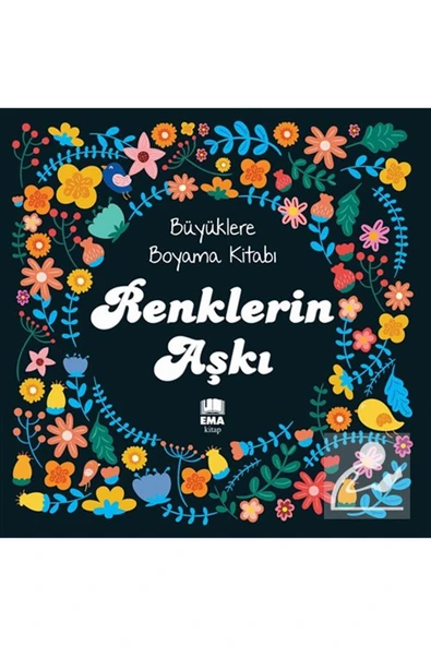 Nesil Yayınları Renklerin Aşkı / Büyüklere Boyama Kitabı ürün görseli 1