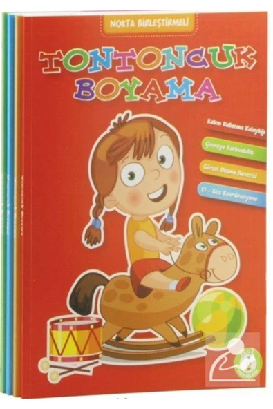 Birleşik Tomurcuk Grubu Tomurcuk Boyama (4 Kitap Takım) ürün görseli 1