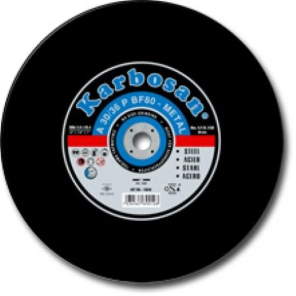 KARBOSAN 300X3X30 NK SABİT TEZGAH KESME DİSK-5'Li Paket ürün görseli 1