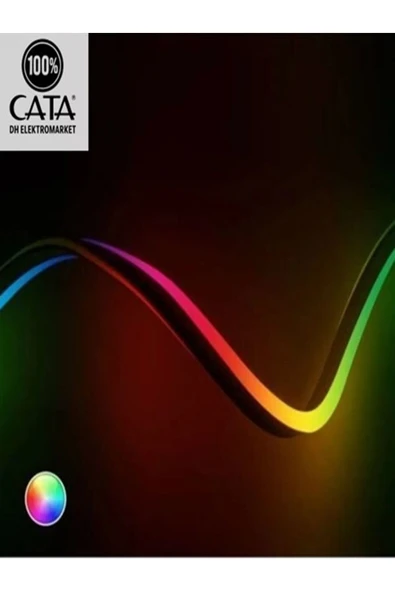 Cata 12V Neon Led Hortum (RGB) 5 METRE ürün görseli 1