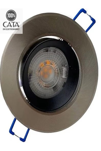 Cata Ct-5252 7w Akik Led Spot Lamba Gömme Tavan Şık Tavan Aydınlatma 6400K BEYAZ 5 ADET ürün görseli 1