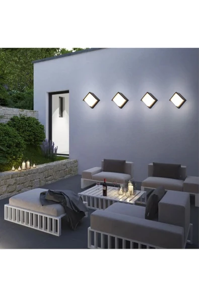 Cata 12w Led Dominik Bahçe Aplik S/ü Günışığı ürün görseli 1