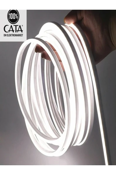 Cata 12 V Neon Led Beyaz 5mt ürün görseli 1