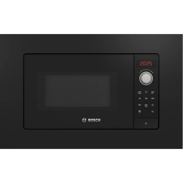 Bosch BFL623MB3 Serie 2 Ankastre 60 x 38 cm Siyah Mikrodalga ürün görseli 1