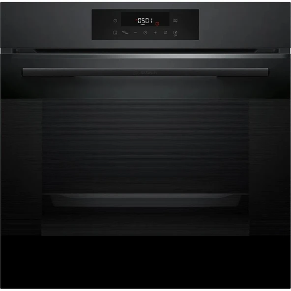 Bosch HJG852YT0T 76 Lt 8 Programlı Buhar Destekli Mat Siyah Ankastre Fırın ürün görseli 1
