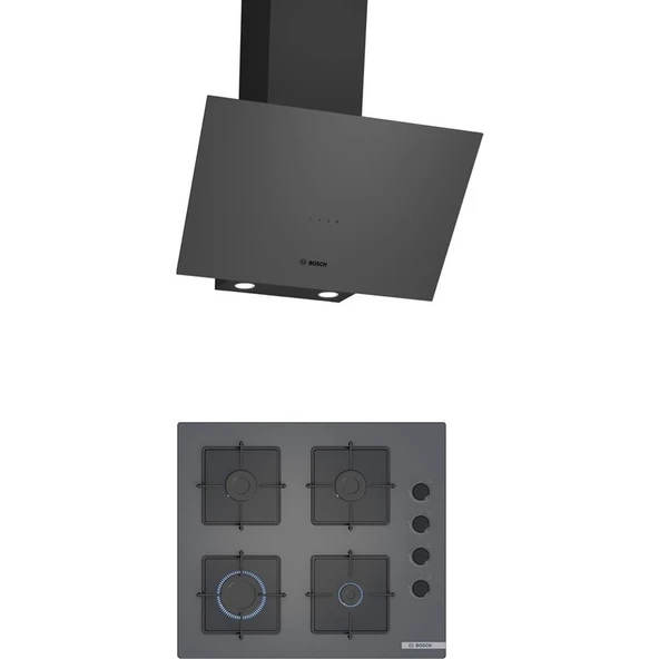 Bosch Gri 2 Li Ankastre Set 322 ( DWK64PJ70T - POP6C9P30O ) ürün görseli 1