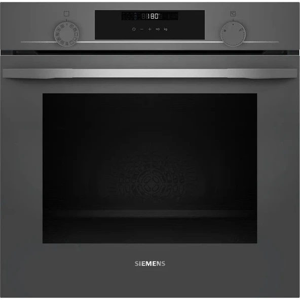 Siemens HU736AEN0T Fırın Ankastre Buhar Destekli Gri ürün görseli 1
