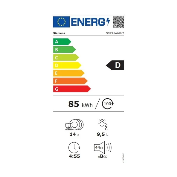 Siemens SN23HW62MT 6 Programlı Bulaşık Makinesi - Resim 4