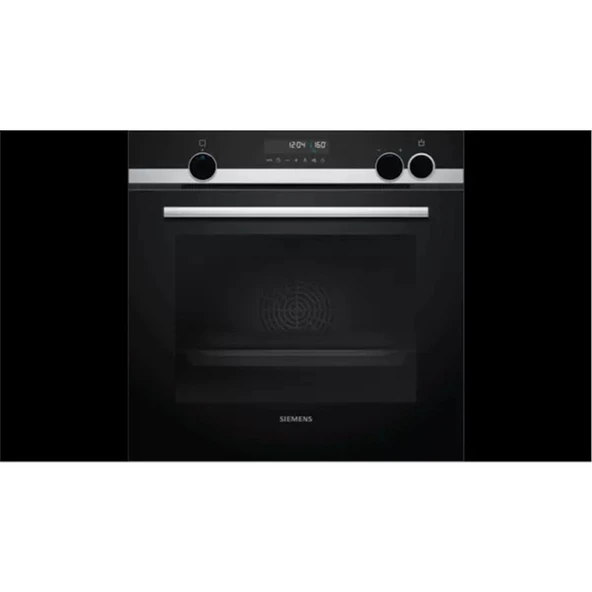 Siemens HR538ABS1 Buharlı Siyah Ankastre Fırın ürün görseli 1