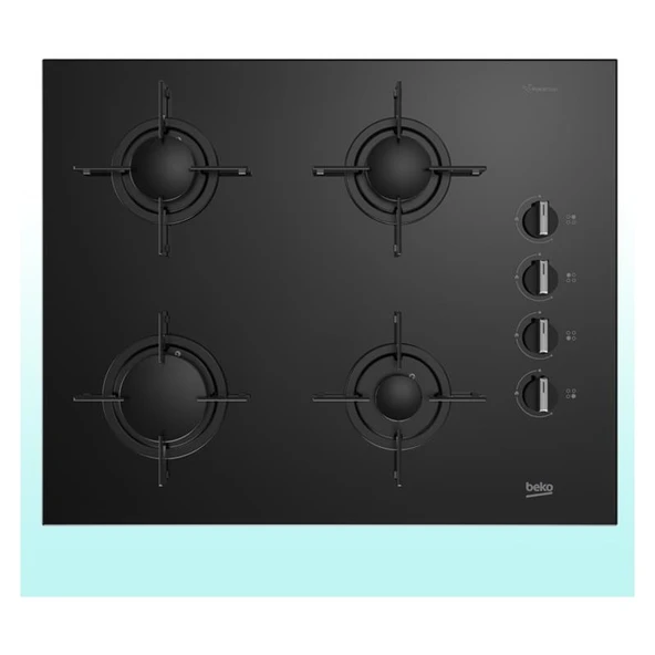 Beko Bocd T 6510 Es Ankastre Siyah Cam Ocak ürün görseli 1