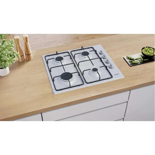 Bosch PBP6C5K80O Paslanmaz Çelik Gazlı Ocak - Resim 2