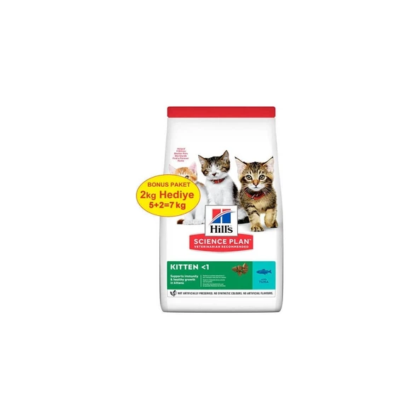 Kitten Ton Balıklı Yavru Kedi Maması 5 kg (+2 kg ) ürün görseli 1