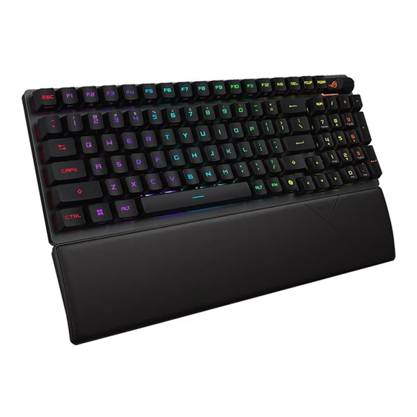 ASUS ROG STRIX SCOPE 96WI/RX RED WIRELESS OYUN KLAVYESİ ürün görseli 1