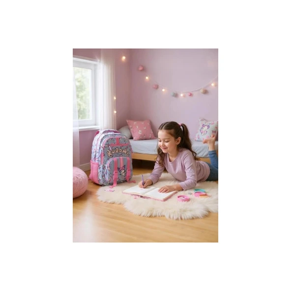 3218-9 Kuromı Okul Cantası - Resim 3