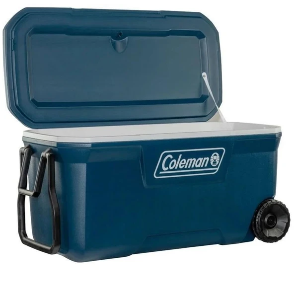 Coleman Xtreme Wheeled 100 QT Tekerlekli Soğutucu Buzluk 94.6 Lt LACİVERT ürün görseli 1