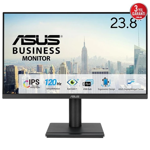 ASUS 23.8" IPS VA249QGS 1MS 120HZ HDMI-DP USB 3.0 PIVOT MULTIMEDYA MONİTÖR 1920X1080 ürün görseli 1