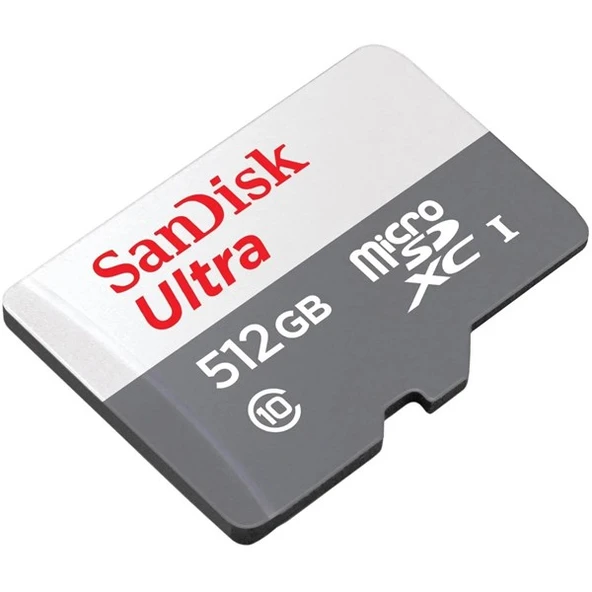 SANDISK 512GB ULTRA SDSQUNR-512G-GN3MN MICRO-SD HAFIZA KARTI ürün görseli 1