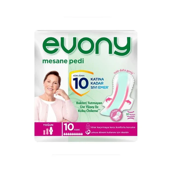 Evony Mesane Pedi Yoğun 10 lu ürün görseli 1