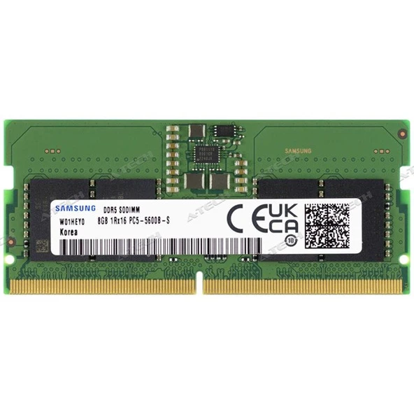 SAMSUNG 8GB DDR5 5600MHZ CL46 NOTEBOOK RAM VALUE M425R1GB4PB0-CWW ürün görseli 1
