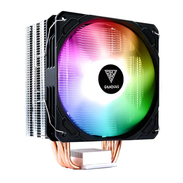 GAMDIAS BOREAS E1-410 ARGB HAVA SOĞUTMALI AM5-1700P İŞLEMCİ FANI ürün görseli 1