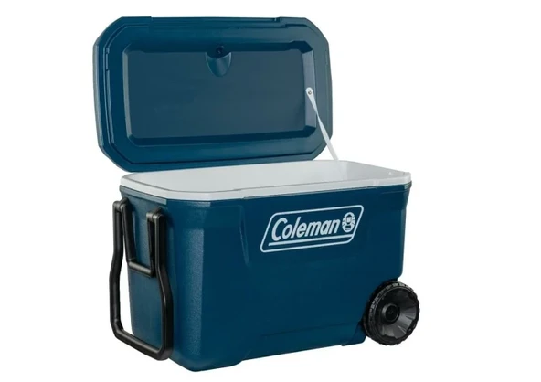 Coleman Xtreme Wheeled 62QT Tekerlekli Soğutucu Buzluk 58.6 Lt - Lacivert ürün görseli 1