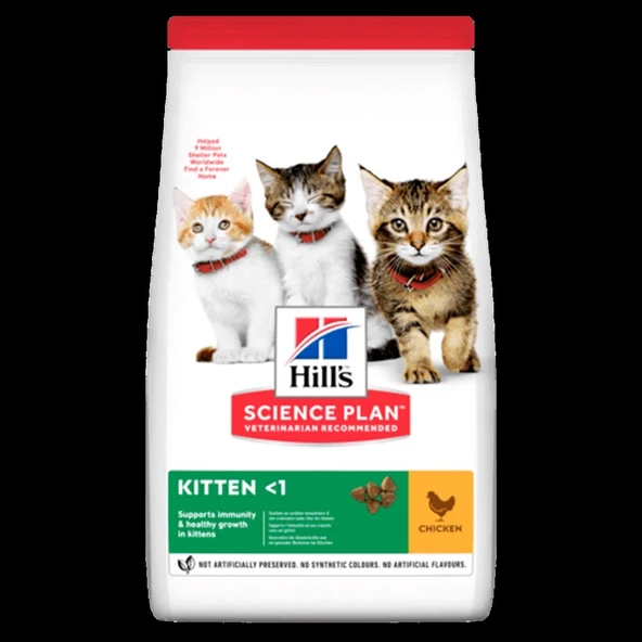 Hill 's Kitten Healthy Development Tavuklu 7 kg Yavru Kuru Kedi Maması ürün görseli 1