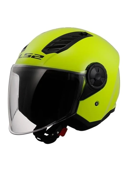 LS2 Aırflow 2 Neon Sarı Kask ürün görseli 1