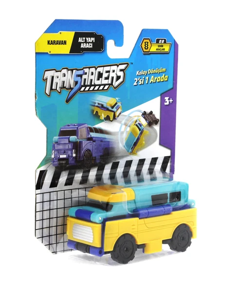 Transracers Dönüşen Araçlar Karavan / Alt Yapı Aacı - Resim 2
