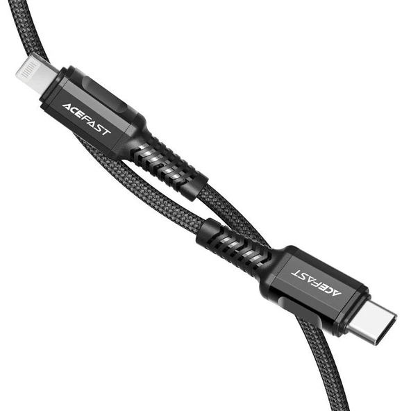 Acefast 30W 1.2 Metre USB-C to Ligtning Apple MFI Lisanslı Type-C iPhone Uyumlu Şarj Data Kablosu - C1-01 ürün görseli 1